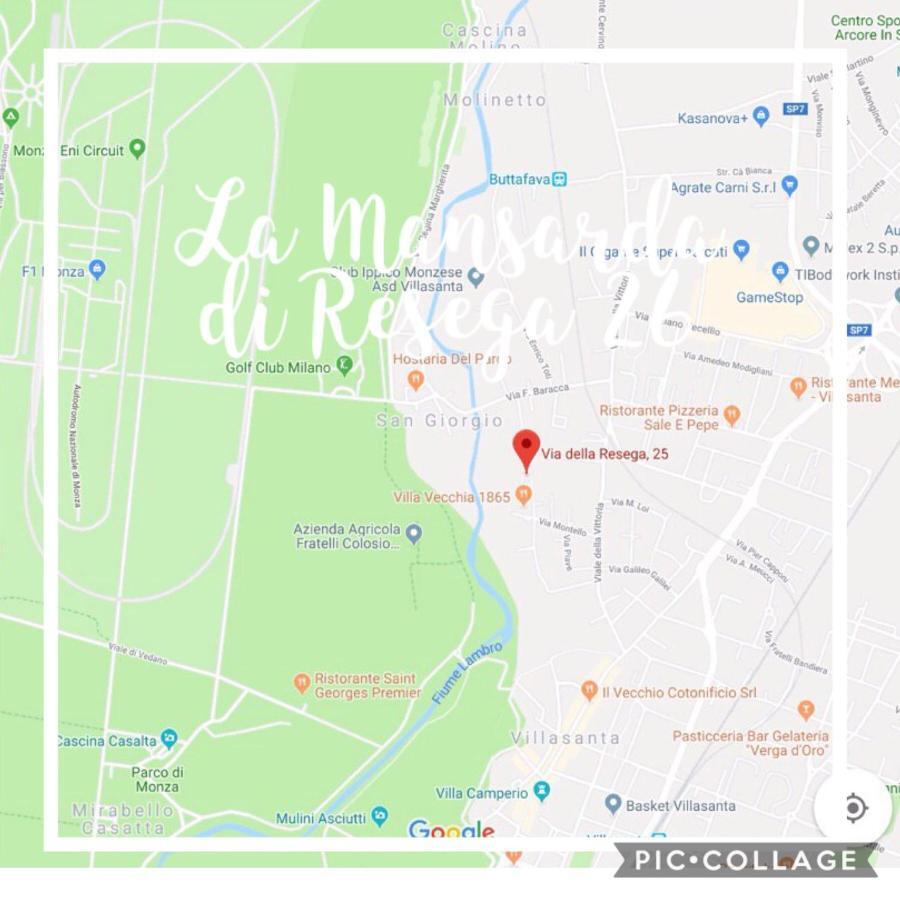 Appartamento La Mansarda di Resega 25 Villasanta Esterno foto